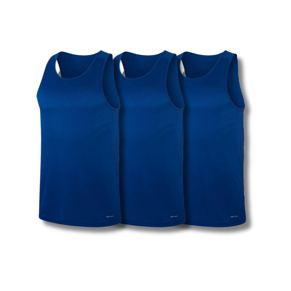 Kit 3 Regatas FitneSmart - Anti Suor e Anti Odor