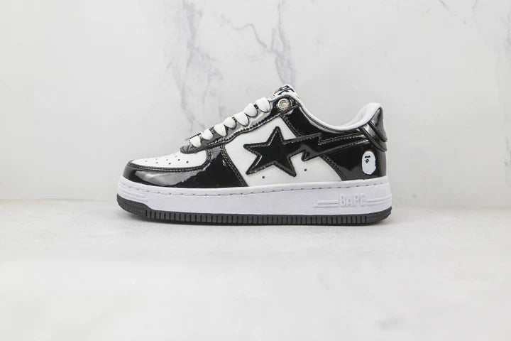 BAPE STA 'BLACK WHITE'