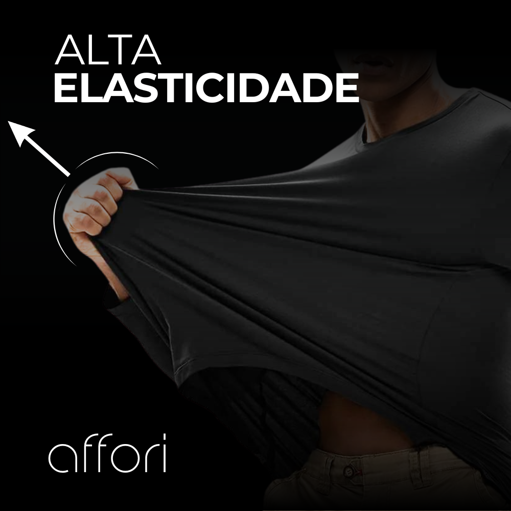 Kit 3 Camisetas Tecnológicas Affori One Ice Touch - Mês do Cliente