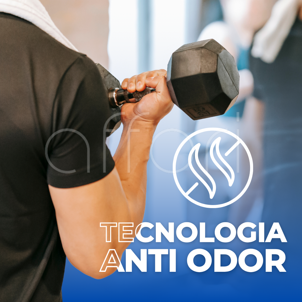 Kit 3 Camisetas Tecnológicas FitneSmart - Anti-Suor
