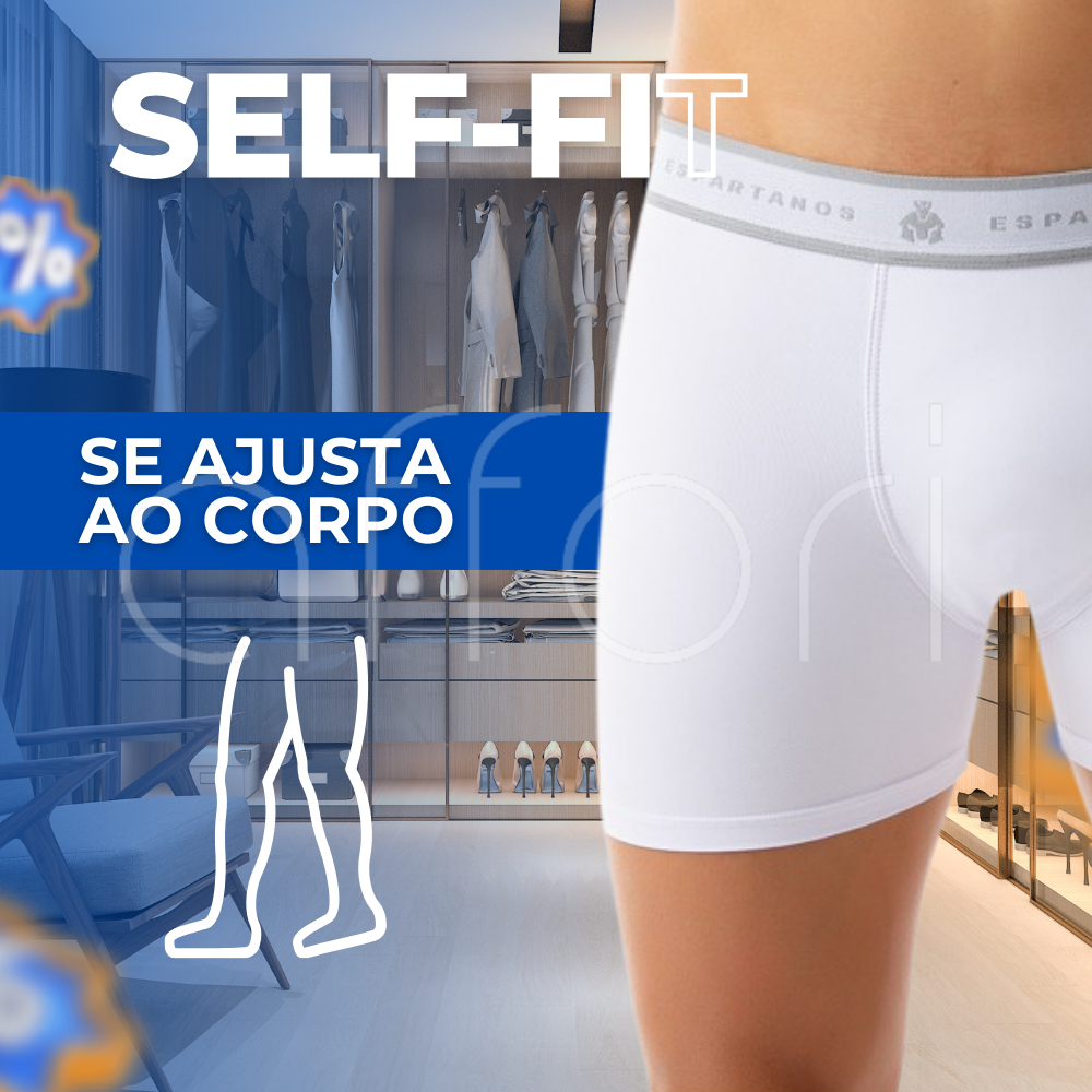 Kit 6 Cuecas Tecnológicas Espartan™ - Boxer Micro Fibra