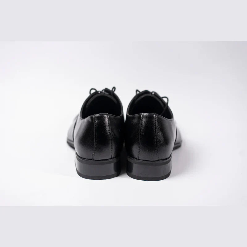 Sapato Social Luxalt - Aumenta Altura 6cm 'Black'