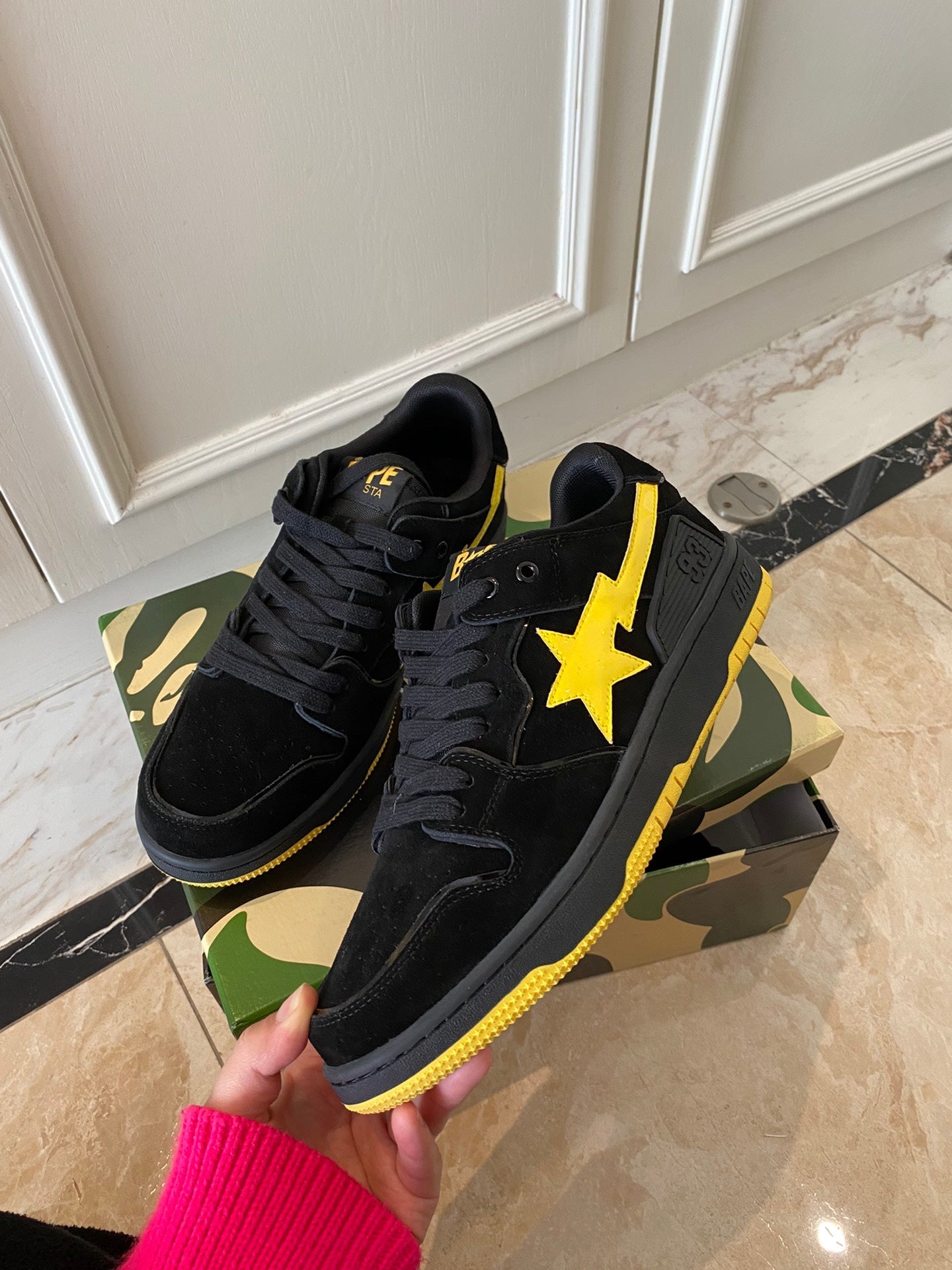 BAPE 'YELLOW AND BLACK'