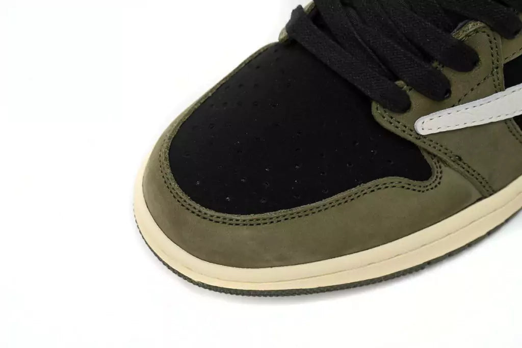 Travis Scott x Air Jordan 1 Low "Dark Green"