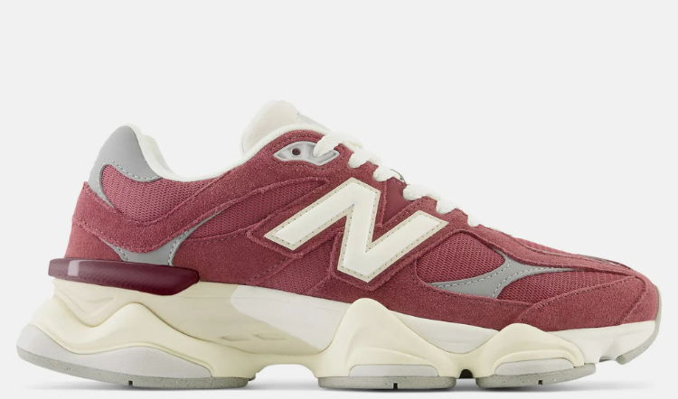 New Balance 9060 Washed Burgundy