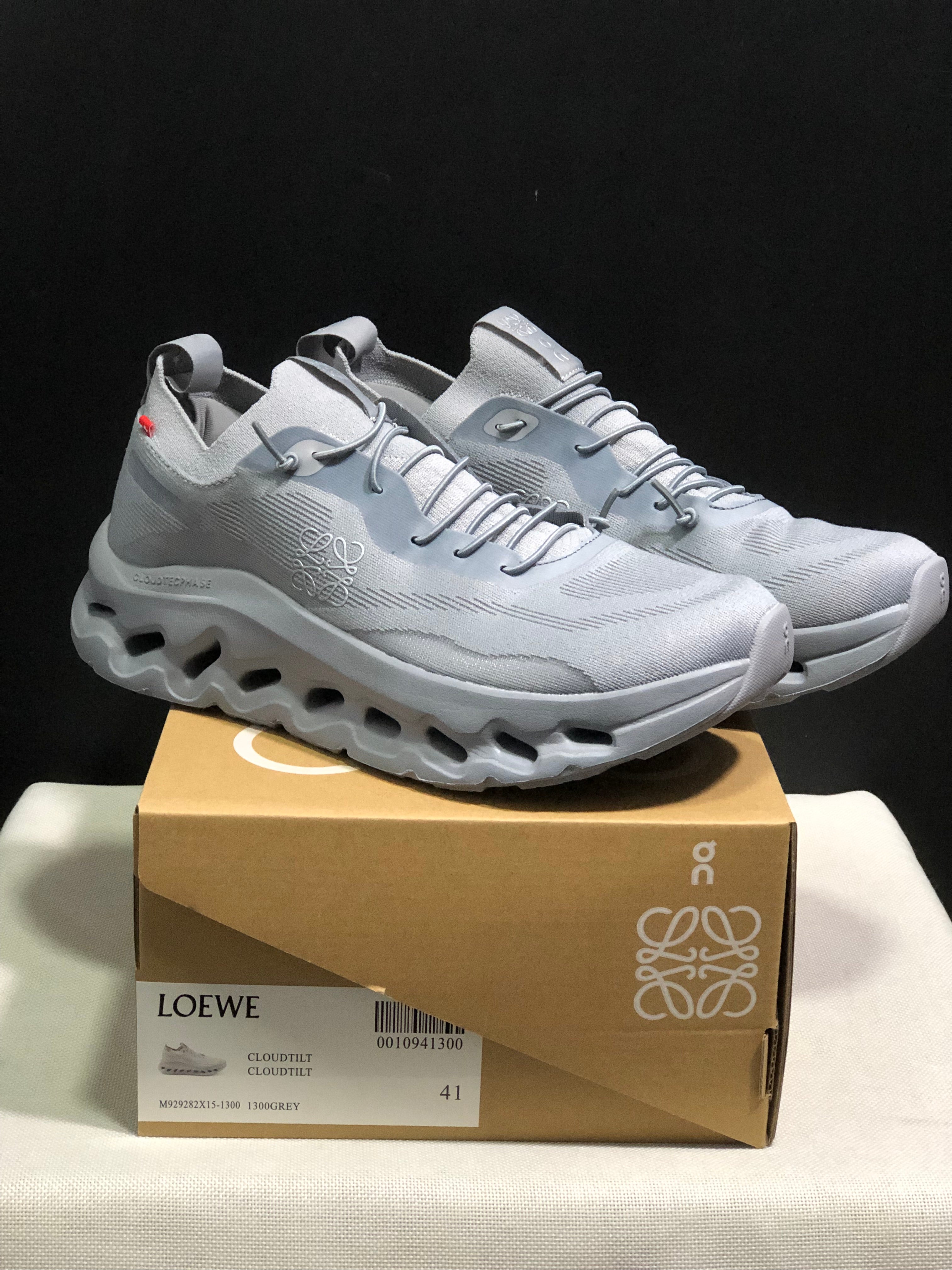 On x LOEWE Cloudtilt 'Gray'