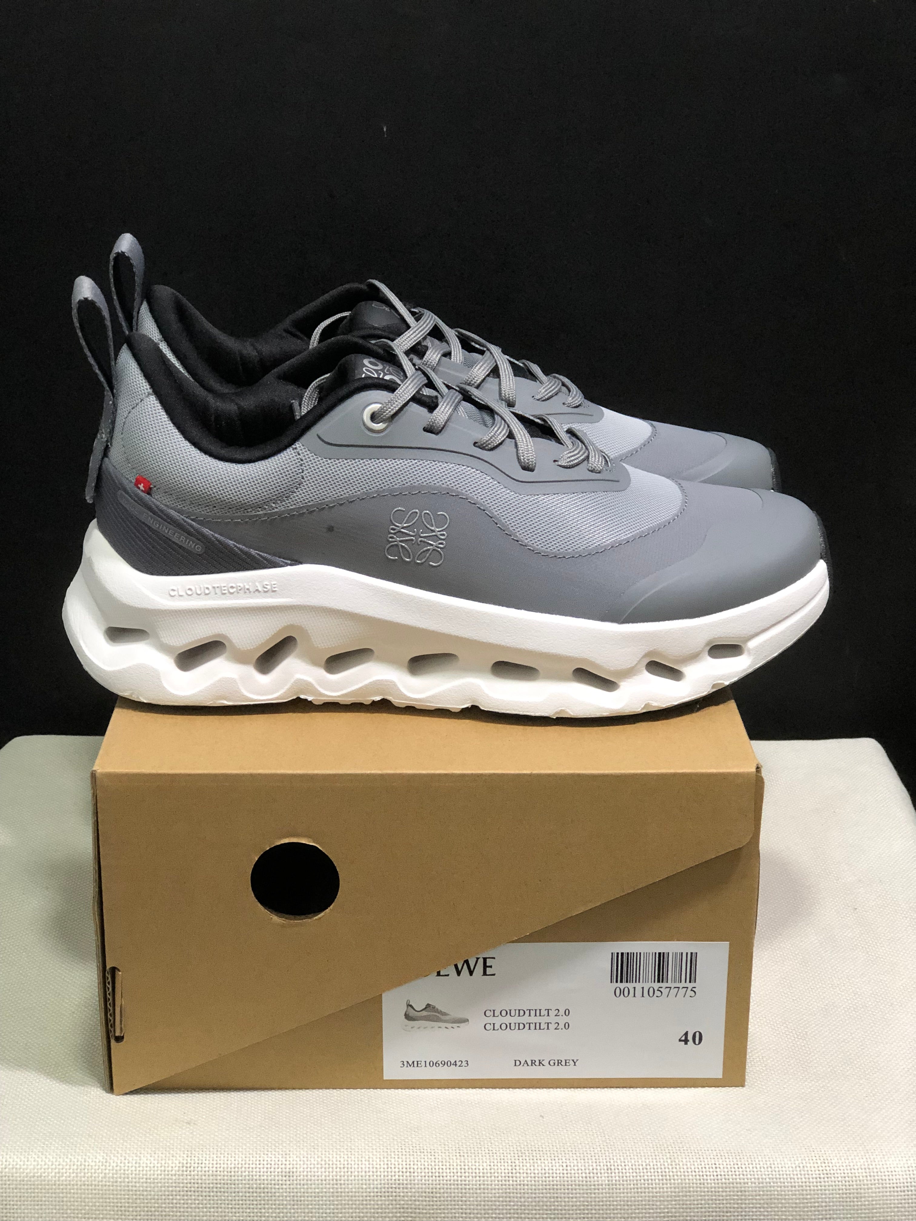 On x LOEWE Cloudtilt 2 'Gray'
