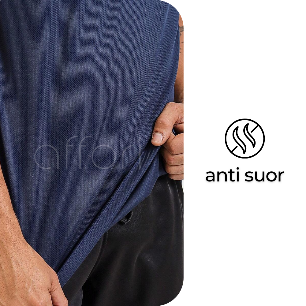 Kit 3 Camisetas Dry Fit Masculinas para Treino – Anti Suor