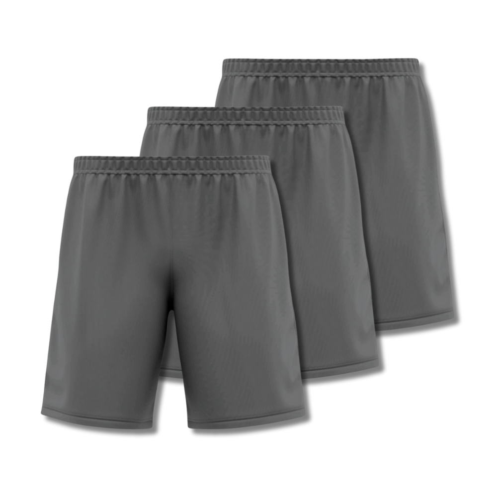 Kit 3 Shorts Masculinos Fitnesmart - Anti-Suor e Anti Odor
