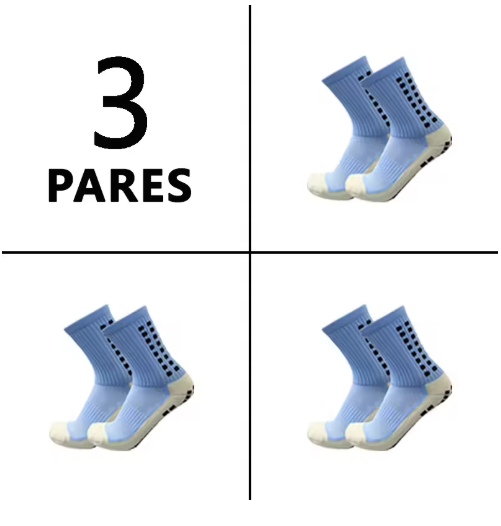 Kit 3 Meias Antiderrapante