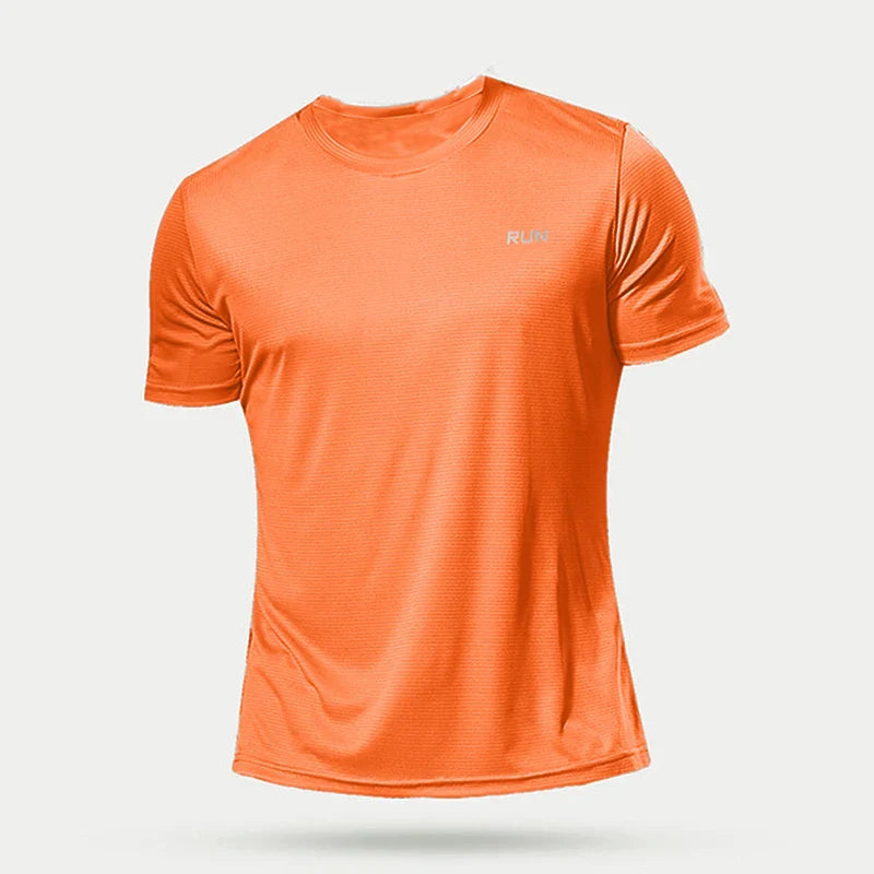 Camiseta de Compressão Para Treino RUN DRY-FIT Camisa Academia, Fitness, Musculação