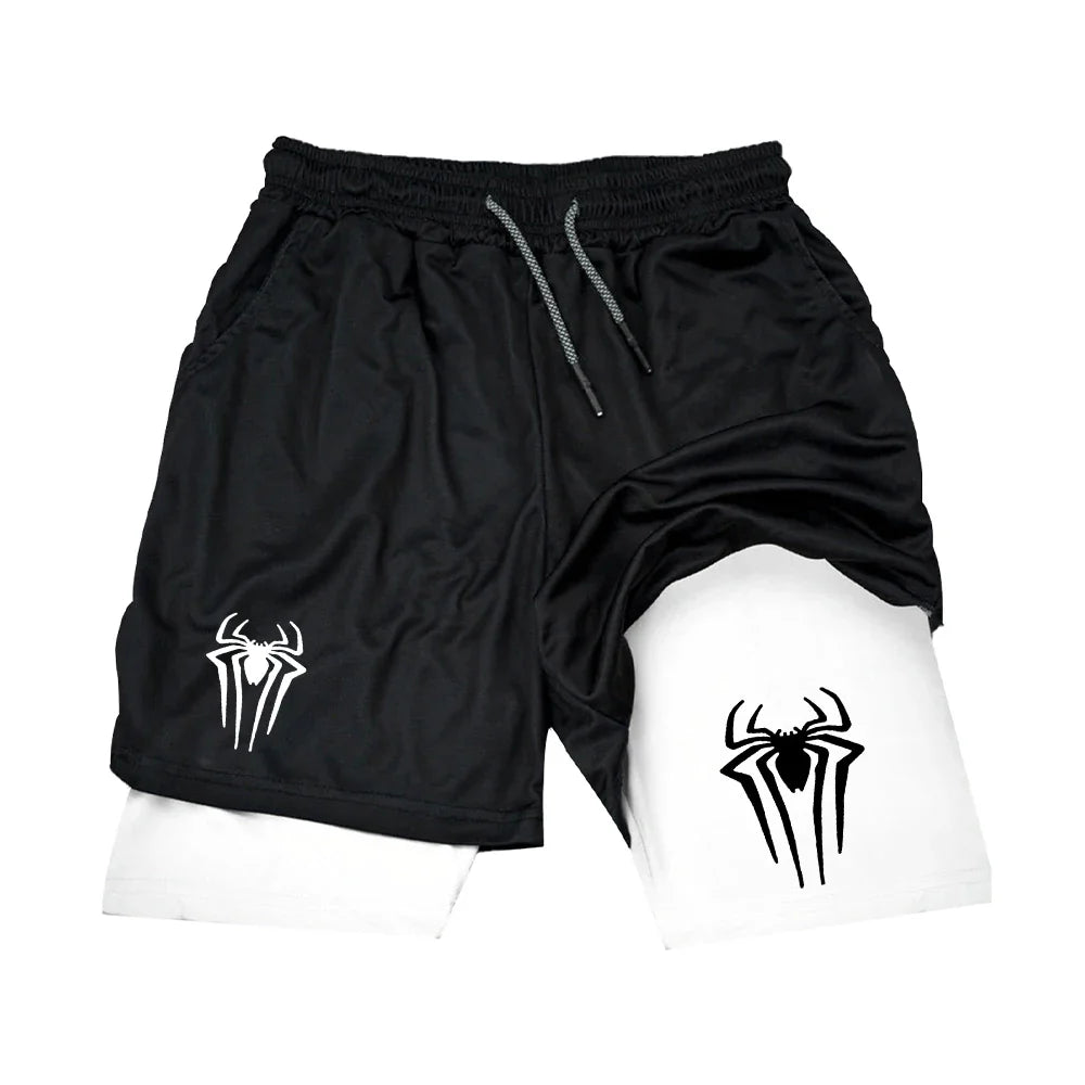Bermuda de Compressão Masculina Spider Fit