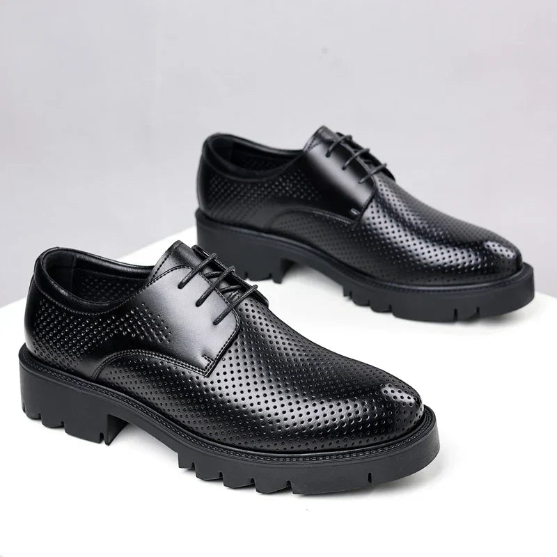 Sapato Social Stratto - Aumenta Altura 10cm