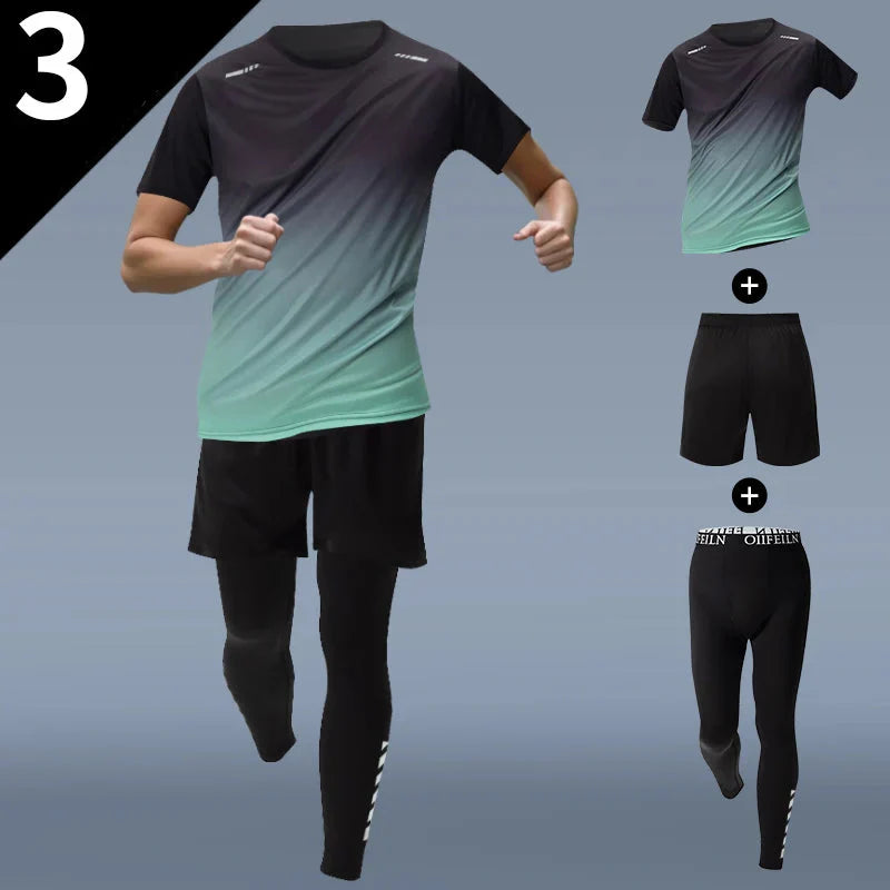 Conjunto Camisa, Calça e Short