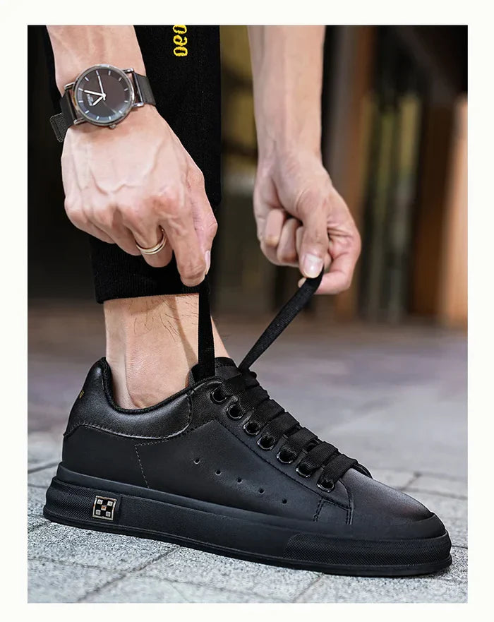 Tênis Casual BlackRise - Aumenta Altura 6cm 'Black'