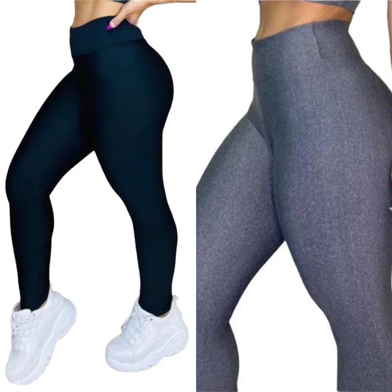 Leve 2 Leggings Invishape™ – Modela sem Marcar, 100% Opaca e Confortável!