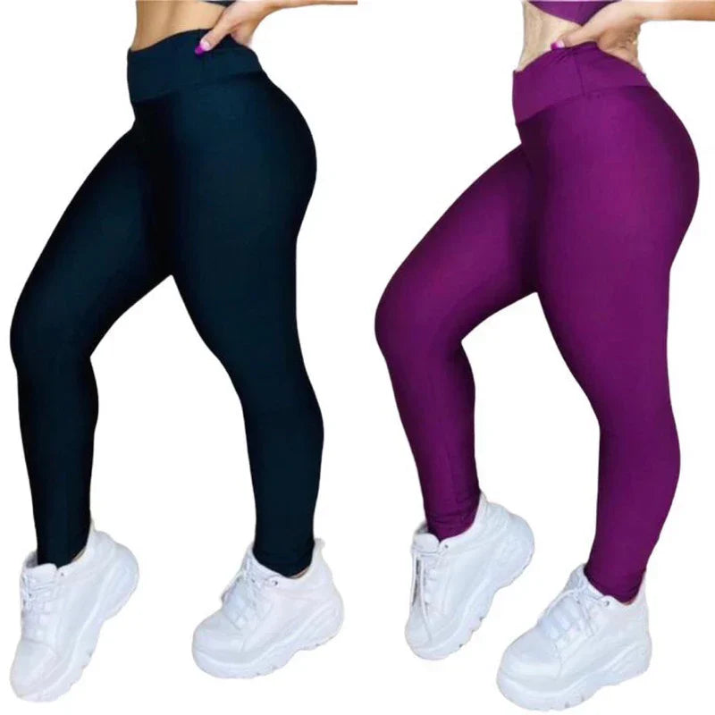 Leve 2 Leggings Invishape™ – Modela sem Marcar, 100% Opaca e Confortável!