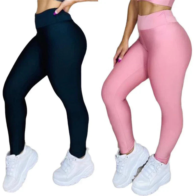 Leve 2 Leggings Invishape™ – Modela sem Marcar, 100% Opaca e Confortável!