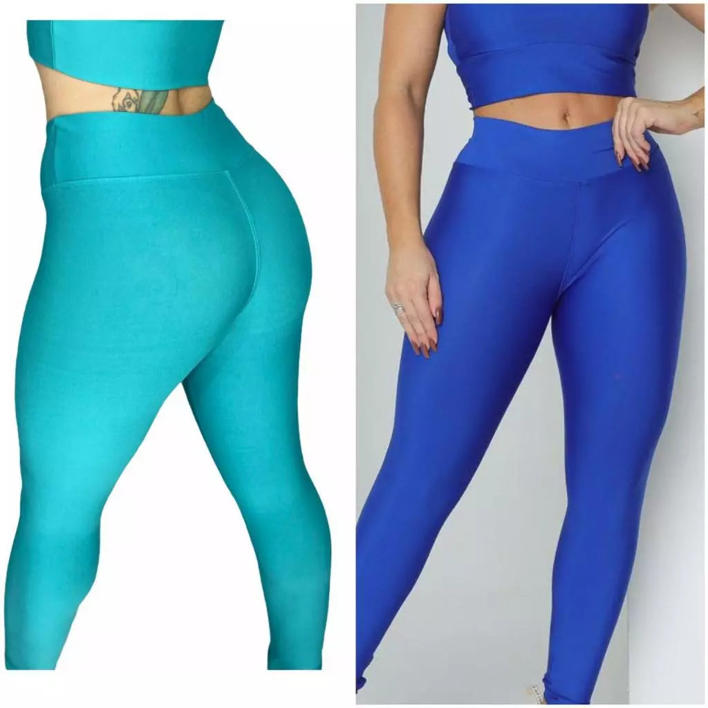 Leve 2 Leggings Invishape™ – Modela sem Marcar, 100% Opaca e Confortável!