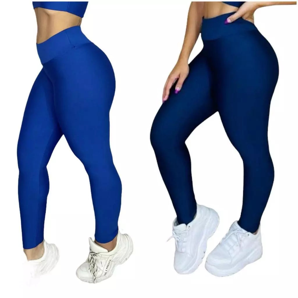 Leve 2 Leggings Invishape™ – Modela sem Marcar, 100% Opaca e Confortável!