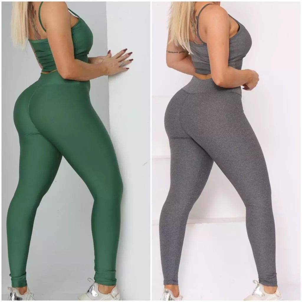 Leve 2 Leggings Invishape™ – Modela sem Marcar, 100% Opaca e Confortável!