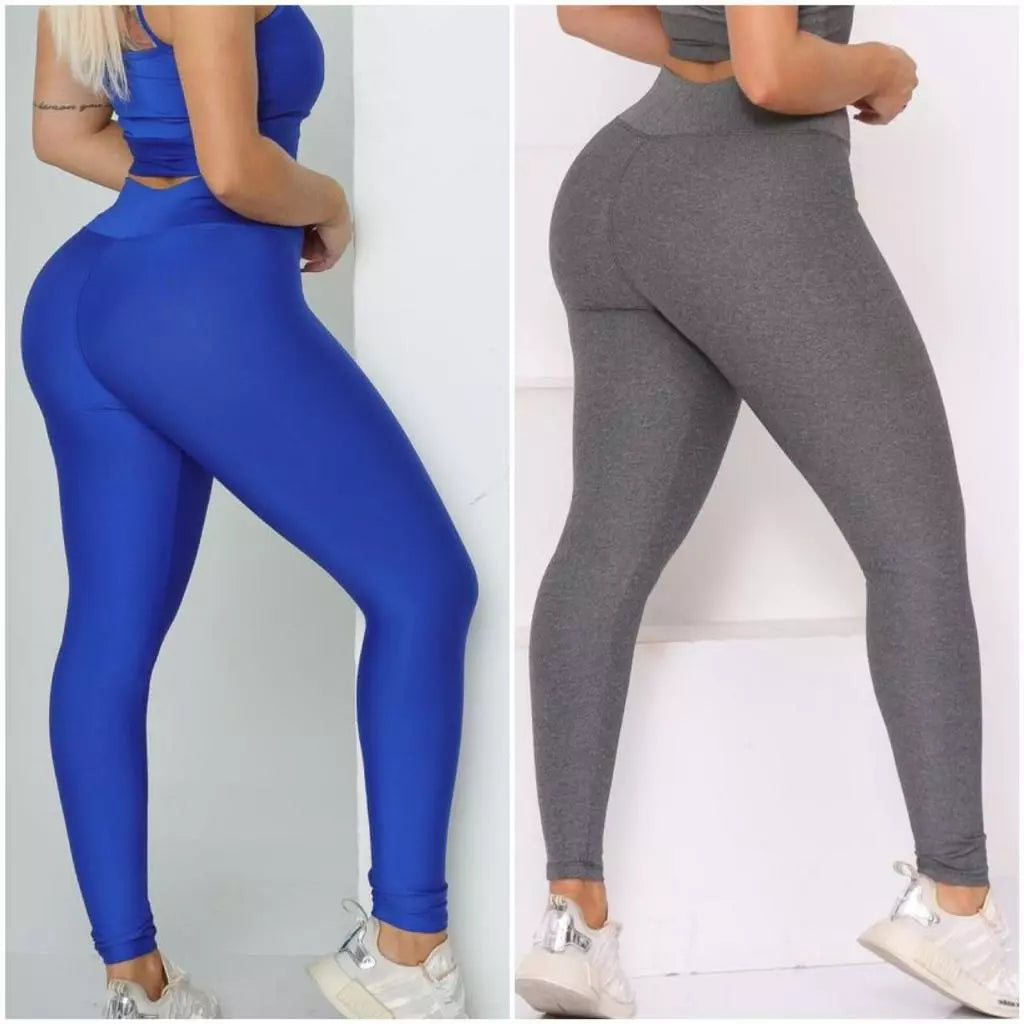 Leve 2 Leggings Invishape™ – Modela sem Marcar, 100% Opaca e Confortável!