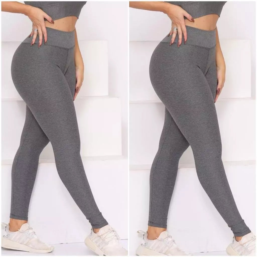 Leve 2 Leggings Invishape™ – Modela sem Marcar, 100% Opaca e Confortável!