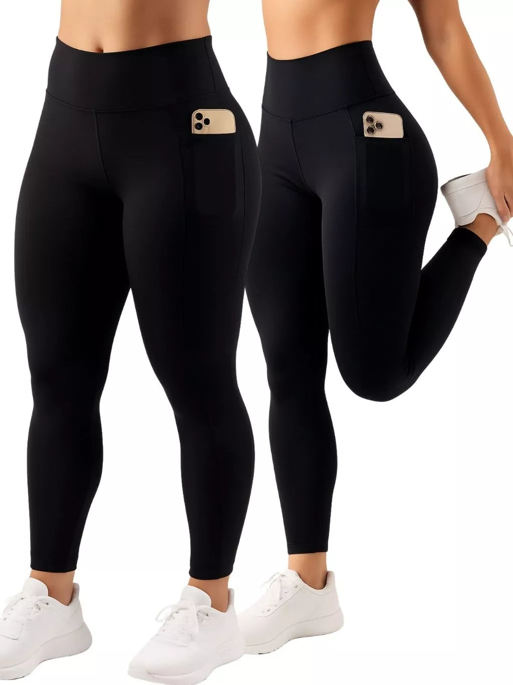 Calça Legging Feminina com Bolso Lateral + FRETE GRÁTIS.