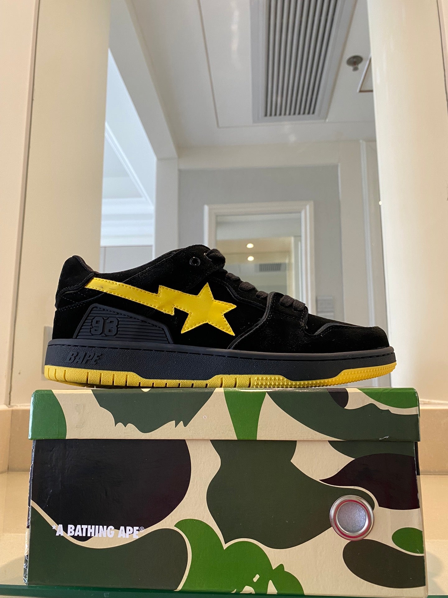 BAPE 'YELLOW AND BLACK'