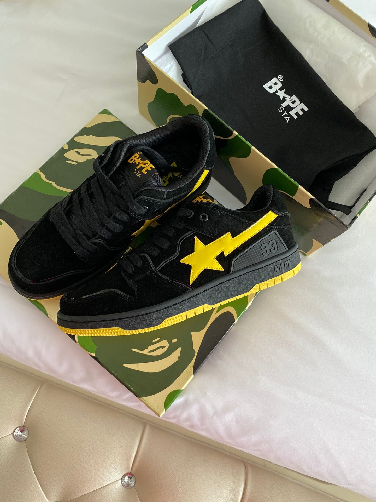 BAPE 'YELLOW AND BLACK'