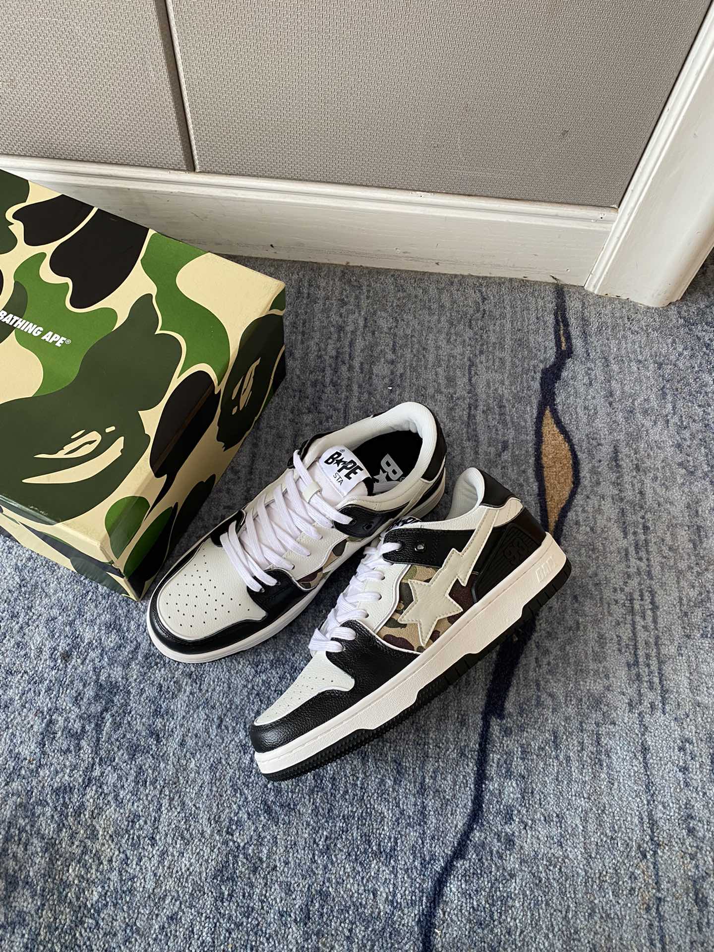 BAPE 'SK8 STA BLACK'
