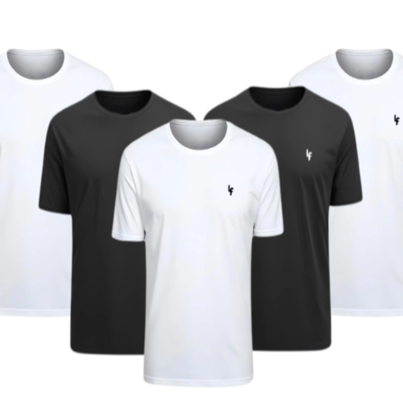 Kit 5 Camisas Dryfit Anti Odor [PAGUE 3 LEVE 5]