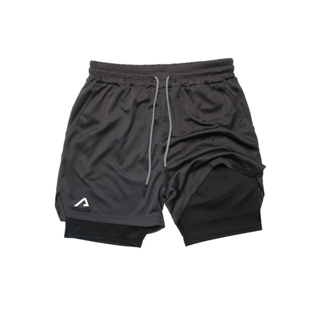 kit 2 Bermudas Academia Masculinas Alpha ProFit  [COMPRE 1 LEVE 2]