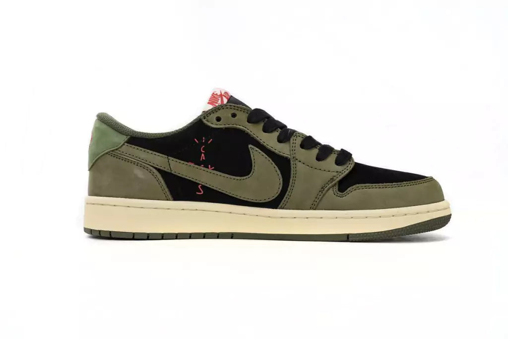 Travis Scott x Air Jordan 1 Low "Dark Green"