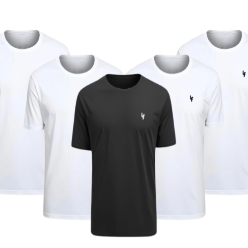 Kit 5 Camisas Dryfit Anti Odor [PAGUE 3 LEVE 5]