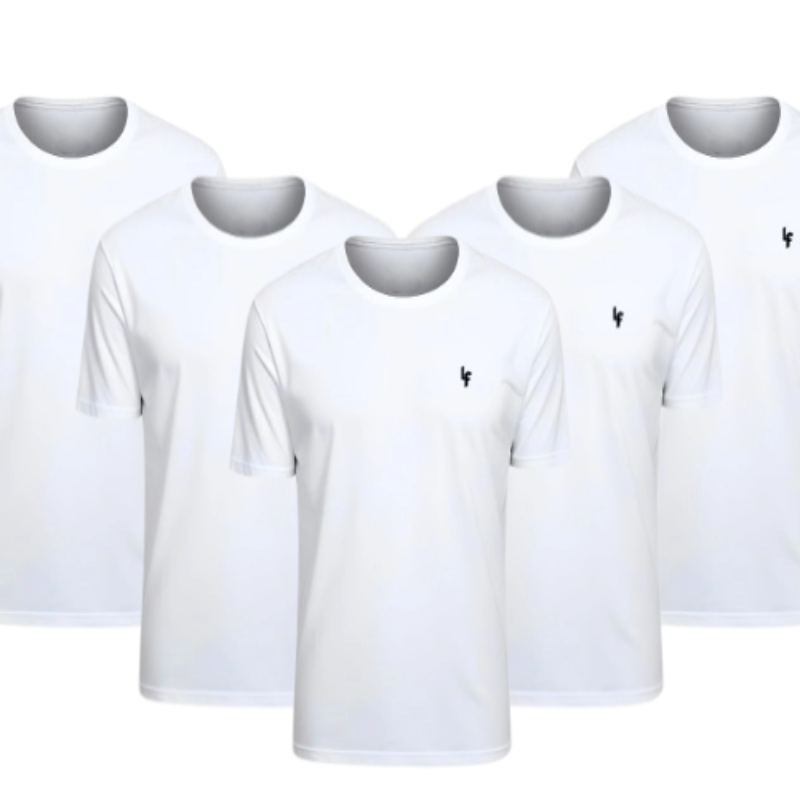 Kit 5 Camisas Dryfit Anti Odor [PAGUE 3 LEVE 5]