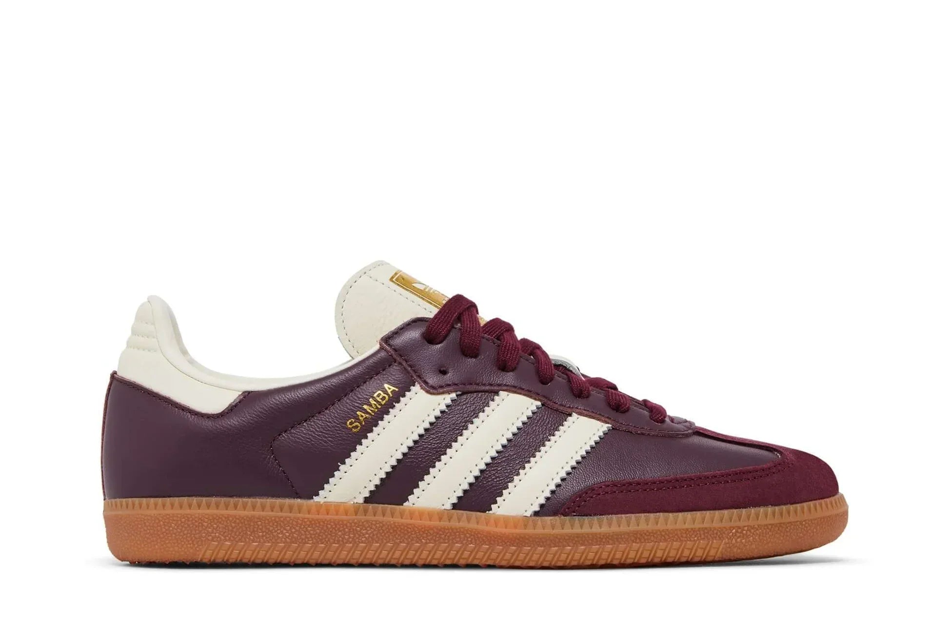 Adidas Samba Og Maroon Cream White Bordô