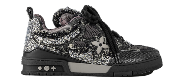 Louis Vuitton LV Skate Black Swarovski Monogram
