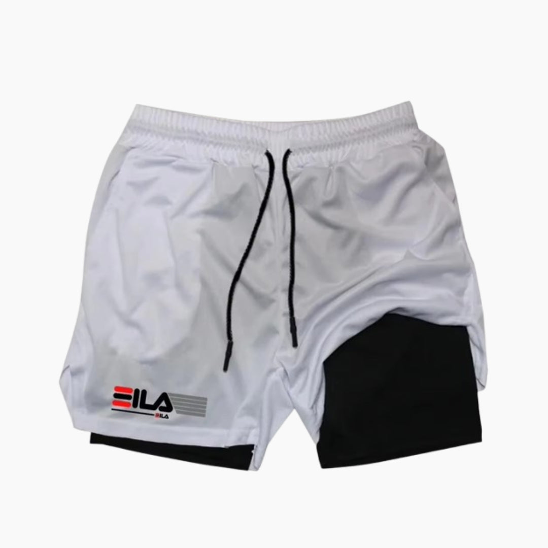 kit 2 Bermudas Academia Masculinas Fila ProFit [COMPRE 1 LEVE 2]