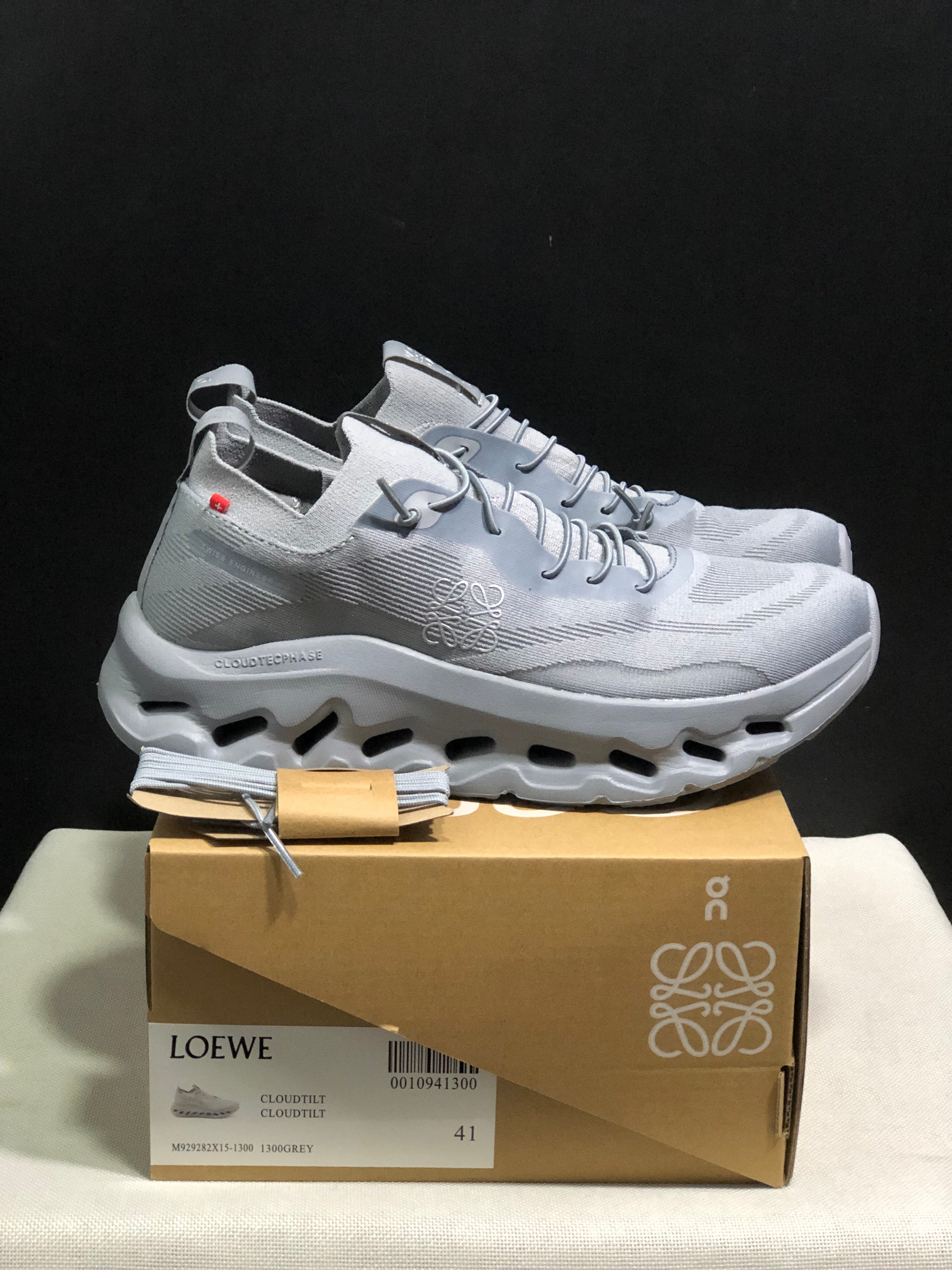 On x LOEWE Cloudtilt 'Gray'