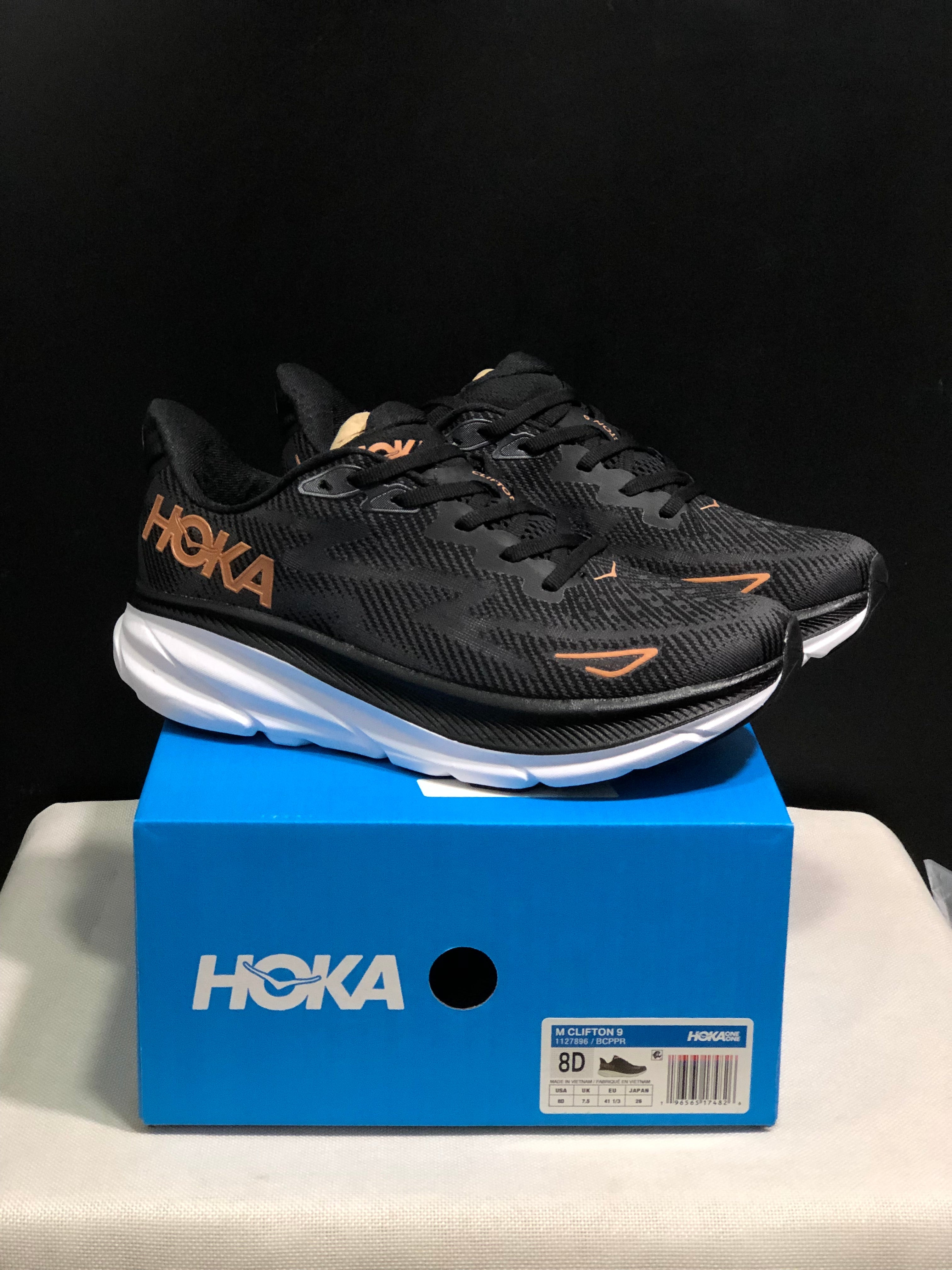 Hoka Clifton 9 'Beige-Pink'