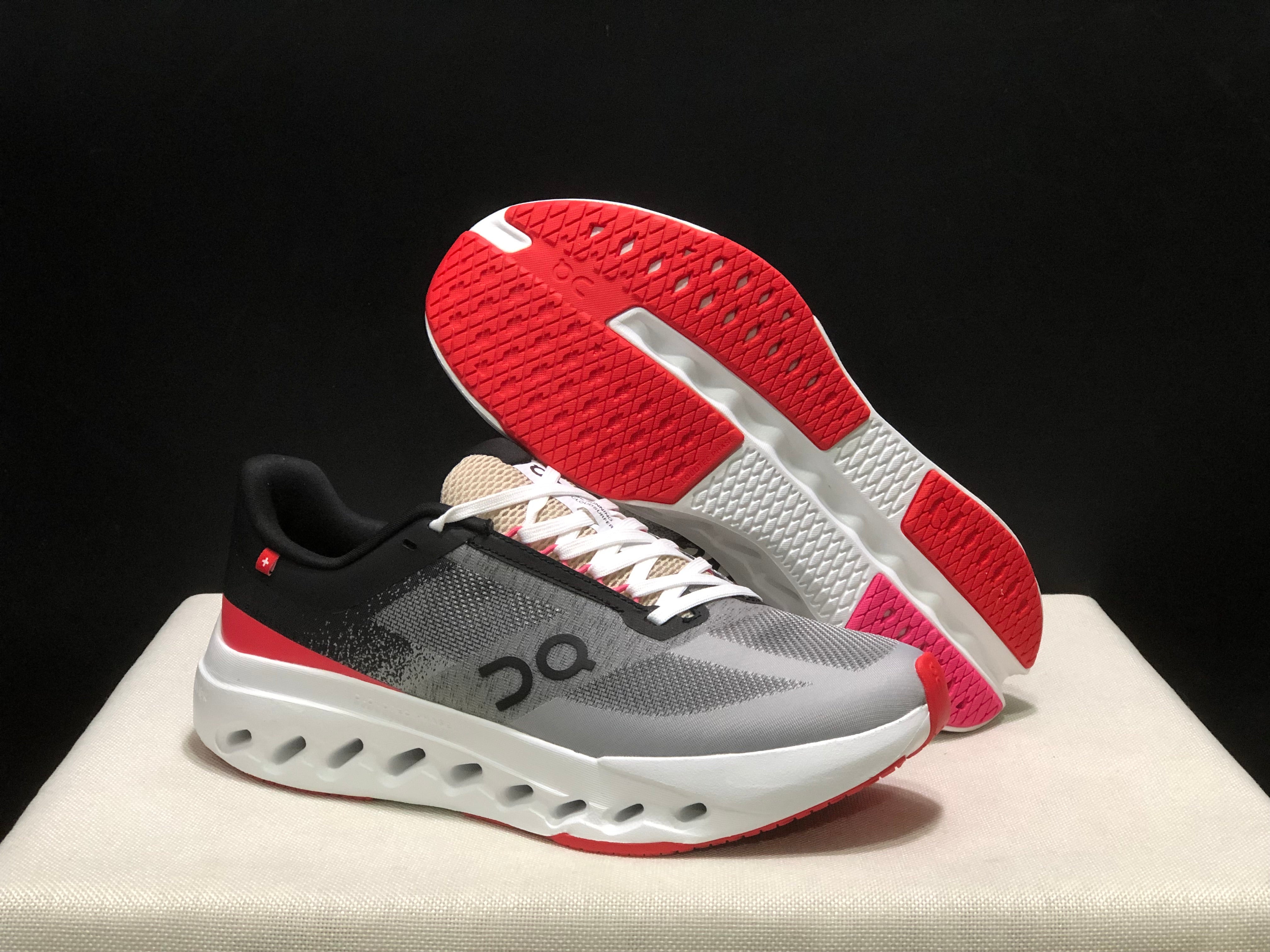 On Cloudsurfer Next 'black-gray-pink'