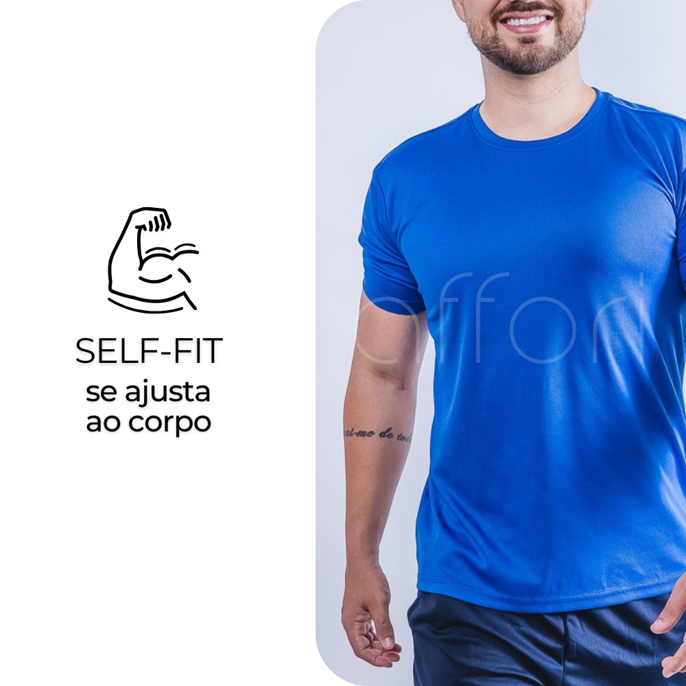Kit 3 Camisetas Dry Fit Masculinas para Treino – Anti Suor