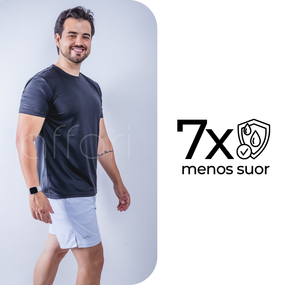 Kit 3 Camisetas Dry Fit Masculinas para Treino – Anti Suor