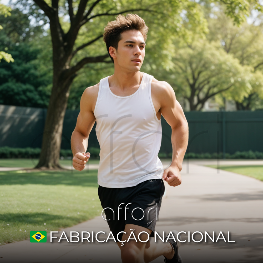 Kit 3 Regatas FitneSmart - Anti Suor e Anti Odor