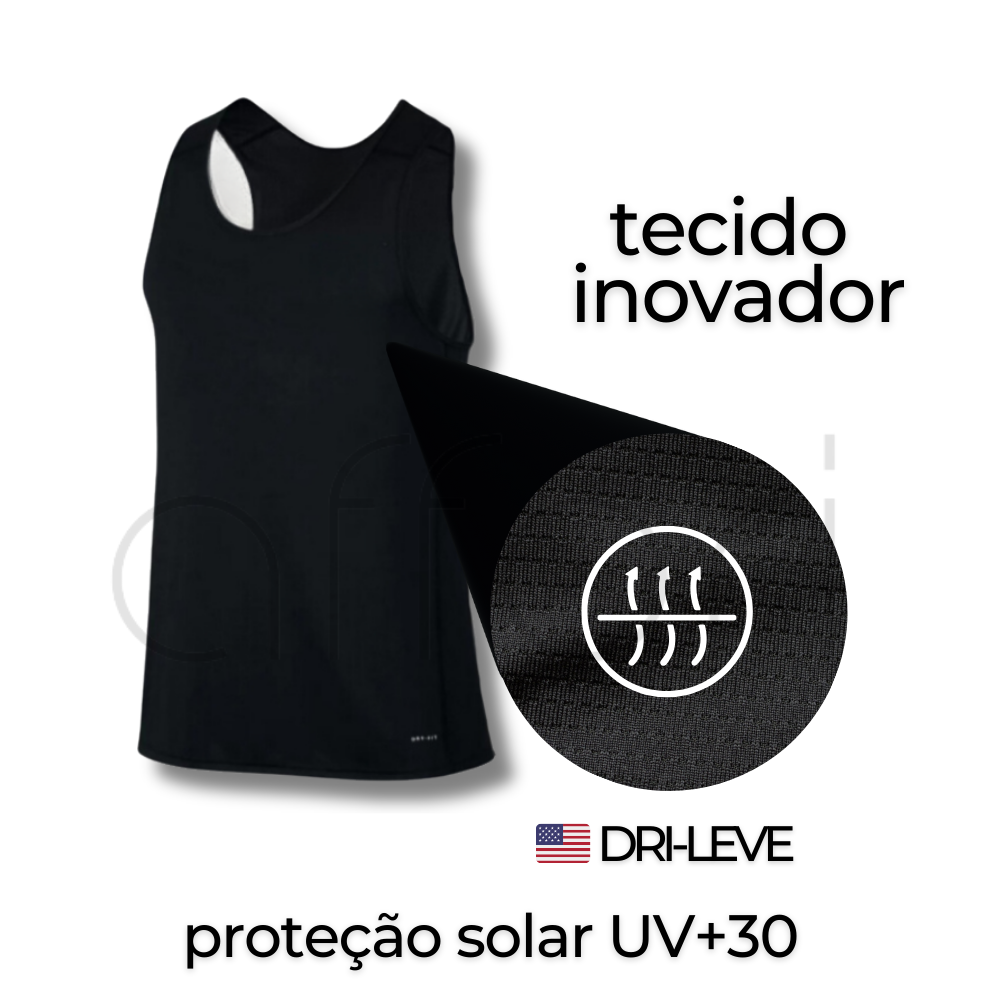 Kit 3 Regatas FitneSmart - Anti Suor e Anti Odor