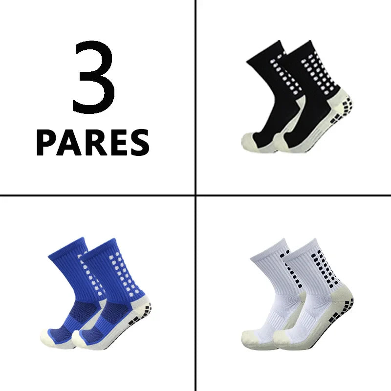 Kit 3 Meias Antiderrapante