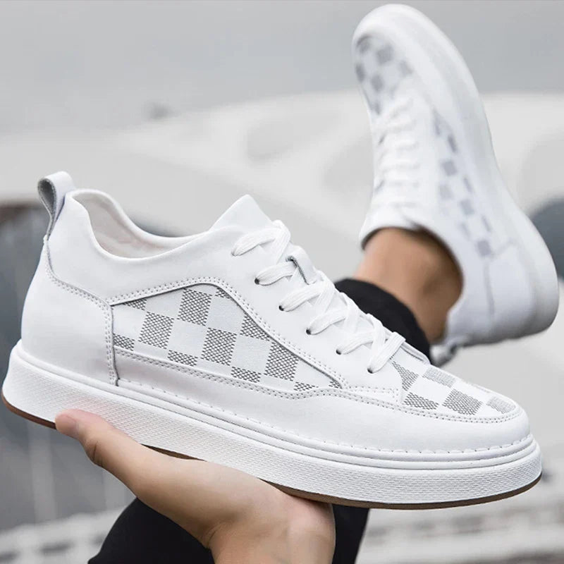 Tênis Casual Urban lift - Aumenta Altura 8cm 'White'