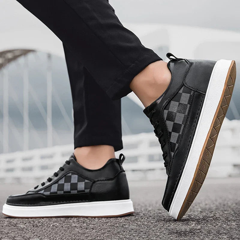 Tênis Casual Urban Lift - Aumenta Altura 8cm 'Black'