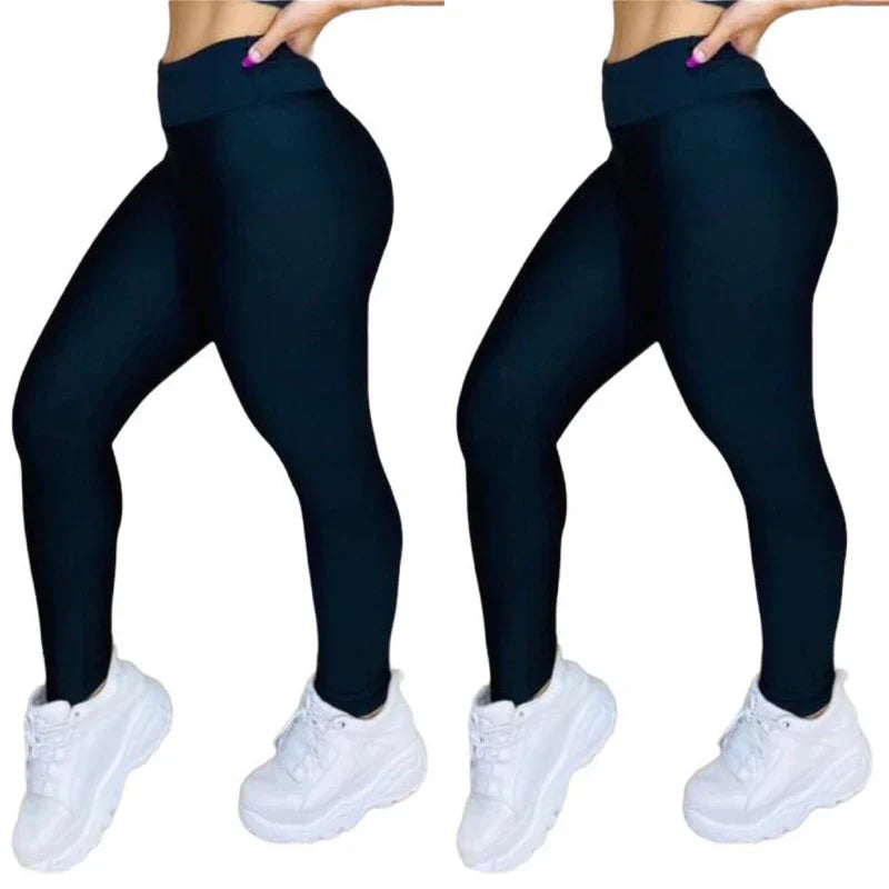 Leve 2 Leggings Invishape™ – Modela sem Marcar, 100% Opaca e Confortável!